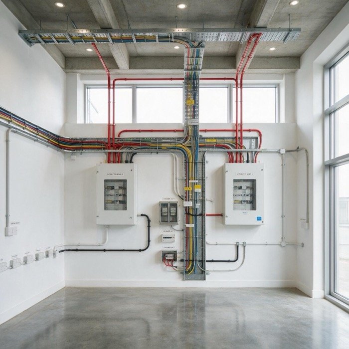 Full electrical installation for a new-build housing development