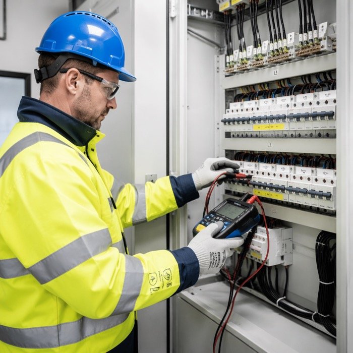 Rectification and upgrading of an existing electrical installation